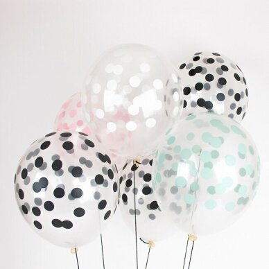 My Little Day Ballons Confetti: aqua 2