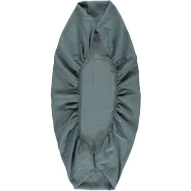 Poudre Organic Fitted Sheet - Stormy Weather