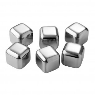 Pulito Stainless Steel Cooling Cubes (6 Pcs)