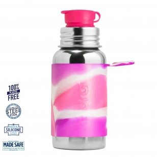PURA gertuvė  Sport bottle/pink swirl (550 ml)