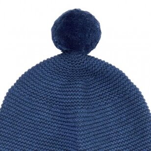Sense Organics Baby Knitted Hat ,,Saphire blue"