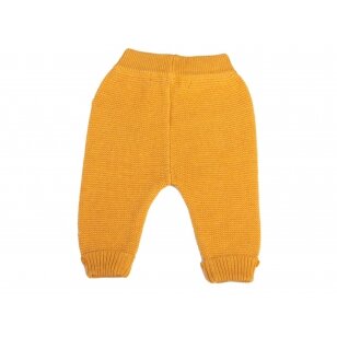 SENSE ORGANICS Knitted Trousers - Mustard