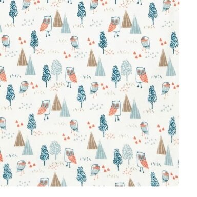 Sense Organics Undershirt - Owls Sense Organics Undershirt - Owls