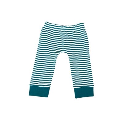 SENSE ORGANICS Trousers - Green Stripes