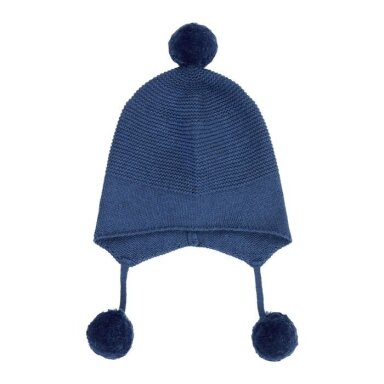 Sense Organics Baby Knitted Hat ,,Saphire blue"