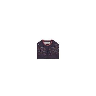 Sense Organics Sweater - Aubergine Pattern Sense Organics Sweater - Aubergine Pattern