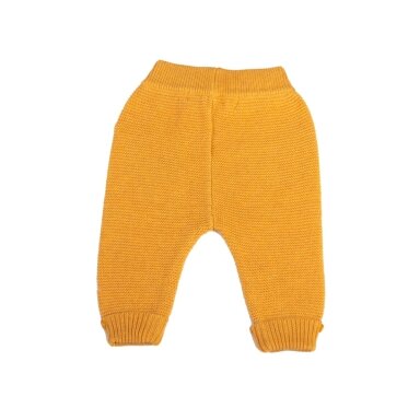 SENSE ORGANICS Knitted Trousers - Mustard