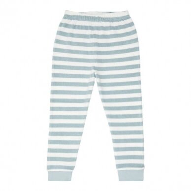 Sense Organics kilpinio audinio pižama ,,Aqua stripes" 5