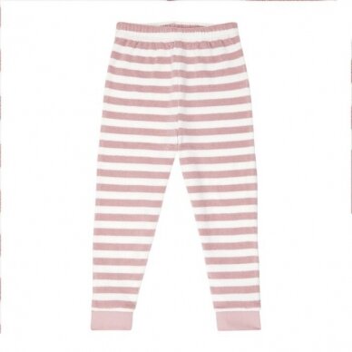 Sense Organics kilpinio audinio pižama ,,Rose stripes"
