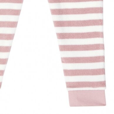 Sense Organics kilpinio audinio pižama ,,Rose stripes" 6