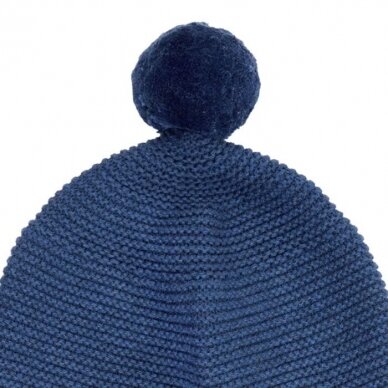 Sense Organics Baby Knitted Hat ,,Saphire blue" 1