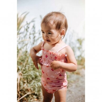 Soft Gallery maudymosi kostiumėlis kūdikiui ,,Gracia" su (UPF50+)