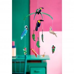 Studio ROOF Wall Decoration - Exotic Birds