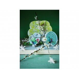 Studio ROOF pop-out card - Chicken tree