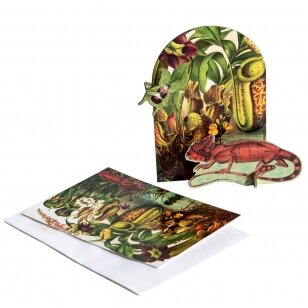 Studio ROOF Pop-out Card - Extravaganza: Lizard