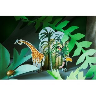 Studio ROOF pop-out card - Jungle giraffe