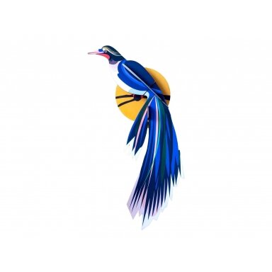 Studio ROOF Wall Decoration - Paradise Bird: Flores