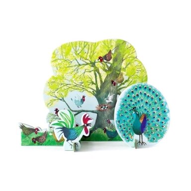 Studio ROOF pop-out card - Chicken tree Studio ROOF pop-out card - Chicken tree