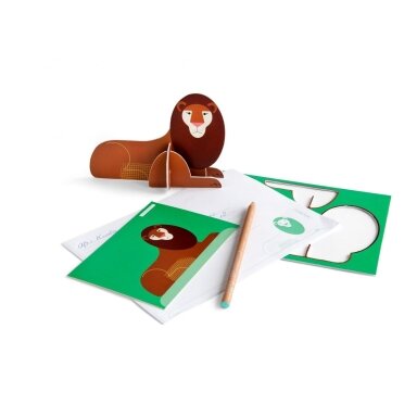 Studio ROOF pop-out card - Lion Studio ROOF pop-out card - Lion