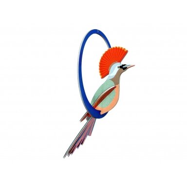 Studio ROOF pop-out card - Swinging Crowned Obi