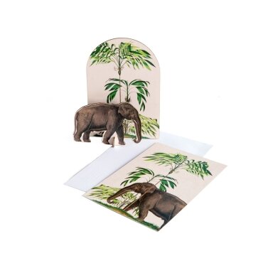 Studio ROOF pop-out card - Tropical elephant Studio ROOF pop-out card - Tropical elephant