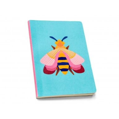 Studio ROOF Notebook A6 - Pink Bee