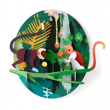 Studio ROOF dekoracija ,,Jungle animals: monkeys"