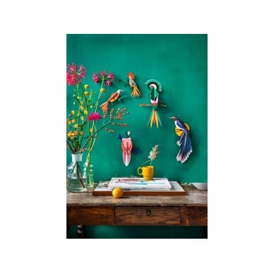 Studio ROOF dekoracija ,,Paradise bird: flores"
