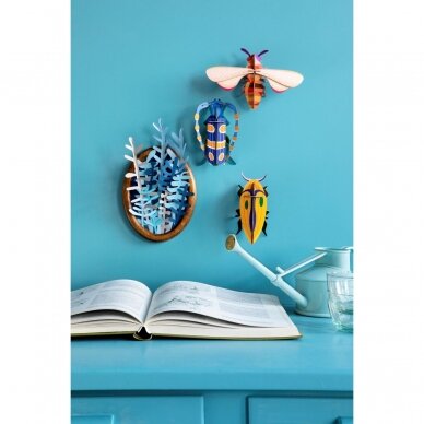 Studio ROOF Wall Decoration - Small insects: Rosalia Beetle 2