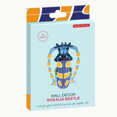 Studio ROOF Wall Decoration - Small insects: Rosalia Beetle 4