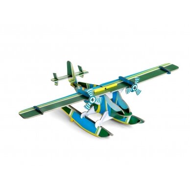 Studio ROOF popierinis 3D lėktuvas ,,Seaplane"