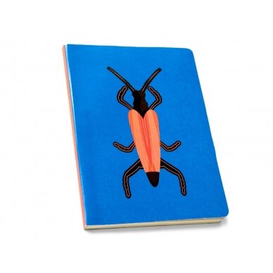 Studio ROOF užrašų knygelė ,,Longhorn beetle" (A6)