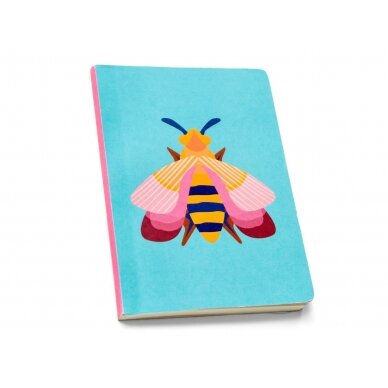 Studio ROOF Notebook A6 - Pink Bee