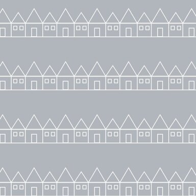 Swedish Linens Fitted Sheet - Lindbacken: Gray