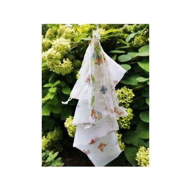 Žalia Žinutė Reusable Bag Set - Butterflies Žalia Žinutė Reusable Bag Set - Butterflies