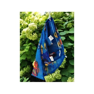 Žalia Žinutė Reusable Bag Set - Firefighters Žalia Žinutė Reusable Bag Set - Firefighters