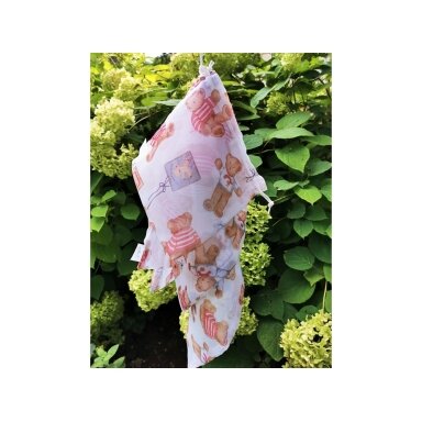 Žalia Žinutė Reusable Bag Set - Teddy Bears Žalia Žinutė Reusable Bag Set - Teddy Bears